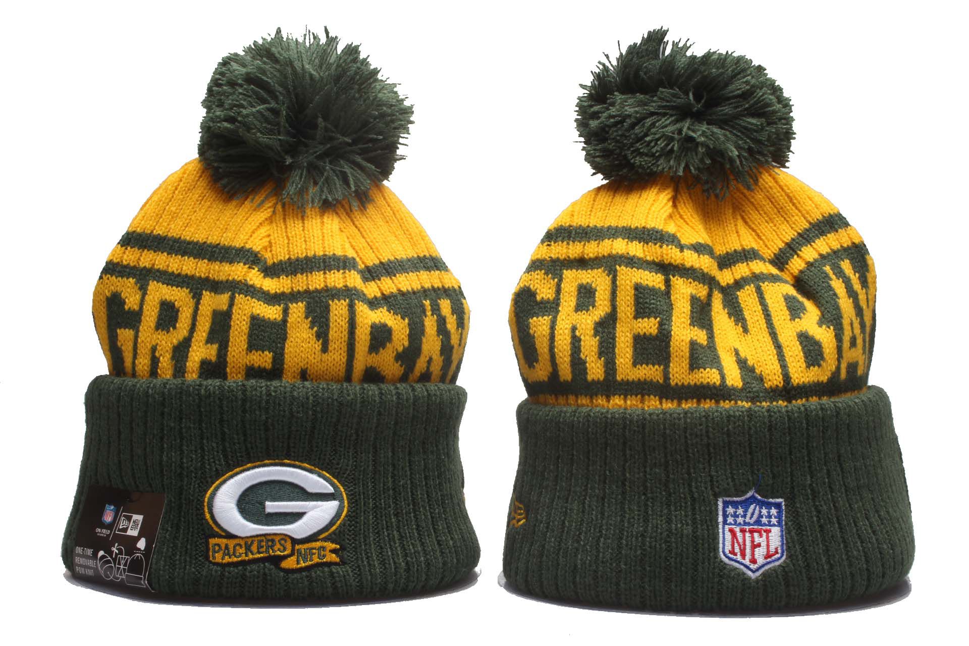 2023 NFL Green Bay Packers beanies ypmy2